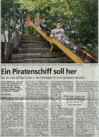 Platz fuer HeldenTeam im Tagblatt 15.05.2008